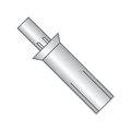 Newport Fasteners Drive Pin Rivets, Countersunk Head Head, 3/16" Dia., 13/16" L, Aluminum Body, 1000 PK 123622